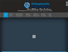 Tablet Screenshot of p3chiroandsportscare.com